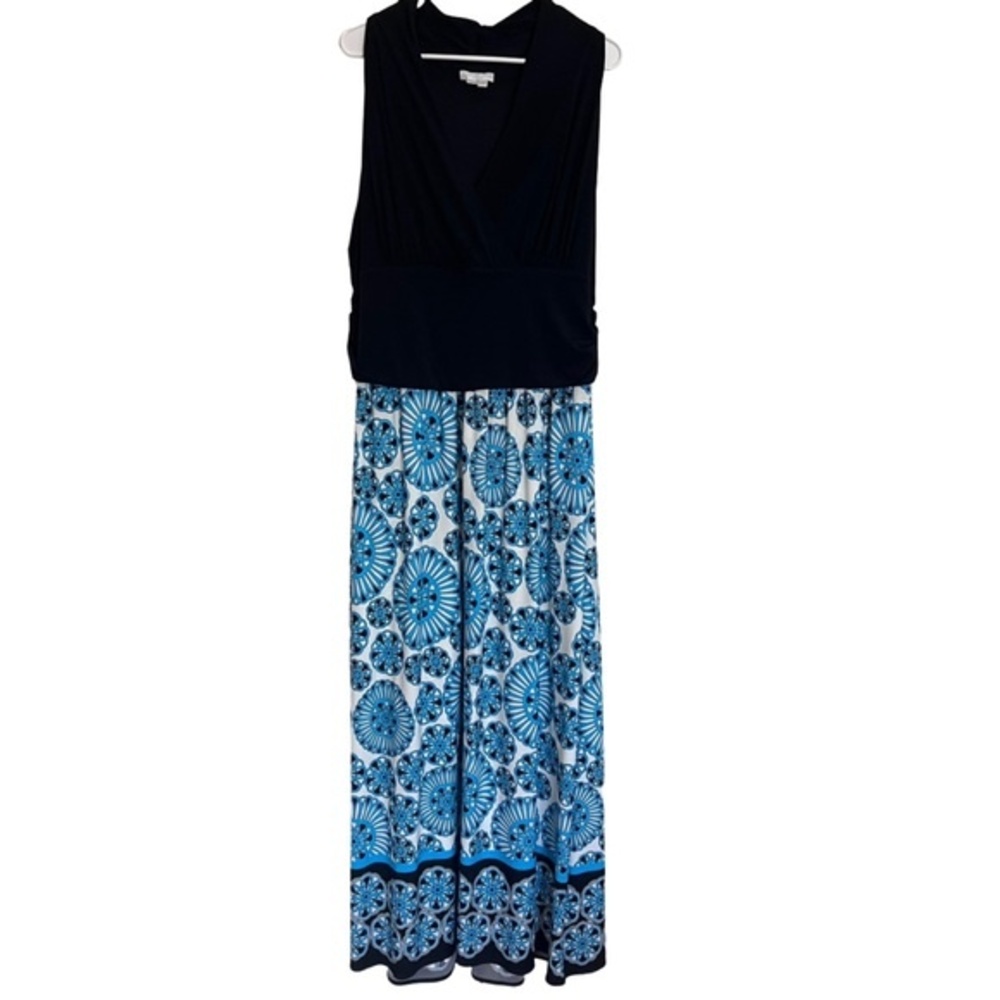 London Times Woman sleeveless maxi dress size 24W